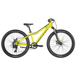 Scott Scale 24 Bike: Junior in Disc Yellow